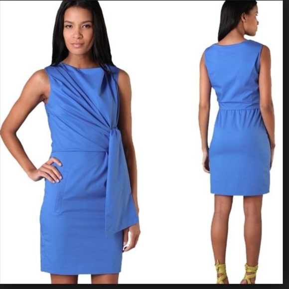 Black Diane Von Furstenberg Amara Shift Dress - Picture 4 of 5